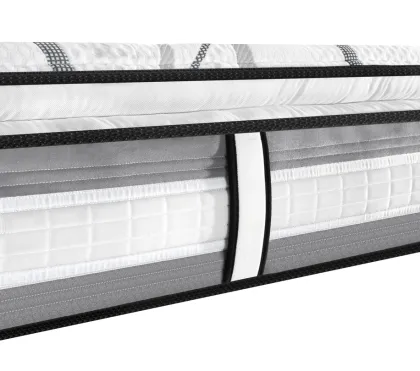 Queendom Luxury Memory Foam Pocket Spring Bed Mattress