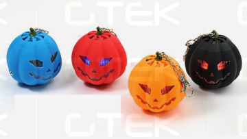 Halloween Pumpkin Lamp Hi-fi Rechargeable Mini Speakers Speakers