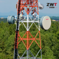Torre de comunicação de três tubos