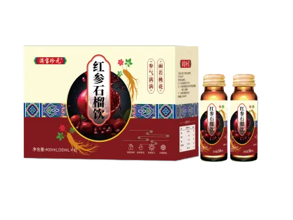 Red Ginseng Pomegranate Drink