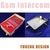 GSM intercom for visitor audio talking and open electric door or gate opener