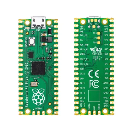 RP2040 Microcontroller Chip - Raspberry Pi Pico Development Board with Digital Ports