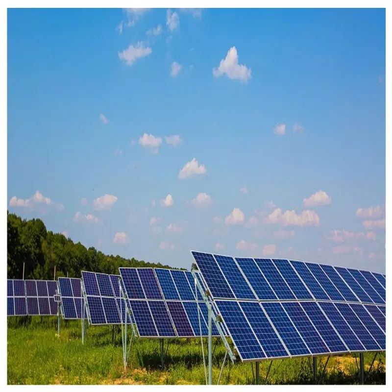 Ground Solar Energy Bracket PV Ground Mounting System with Ground Screw