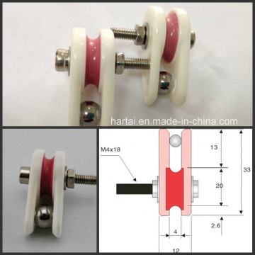 Ceramic Wire Jump Preventer for Wire Protection (Caged Ceramic Pulley)