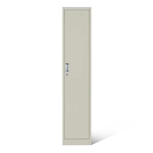 Single Locker Cabinet White Color 15" Wide