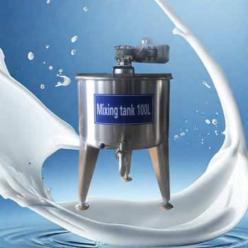 Stainless Steel Mixer Tank with Electric Heating for Beverages