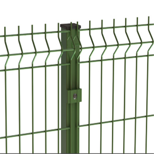 powder coated 3d bending curved fence panel
