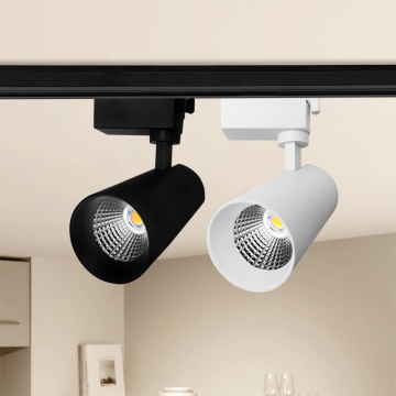 Adjustable COB LED Downlights with Color Focus and Track Lighting