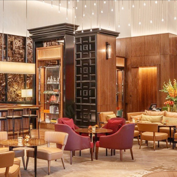 Elegantes muebles de comedor para restaurantes de hoteles