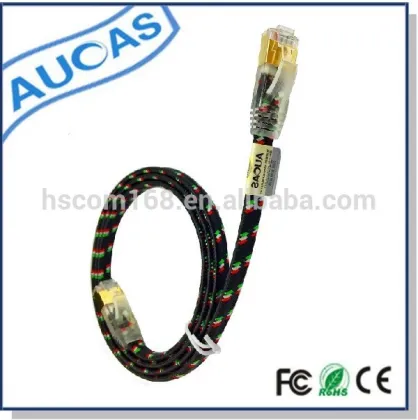 Factory hot price ftp patch cable equalvalent to amp cat7 patch cord network cable