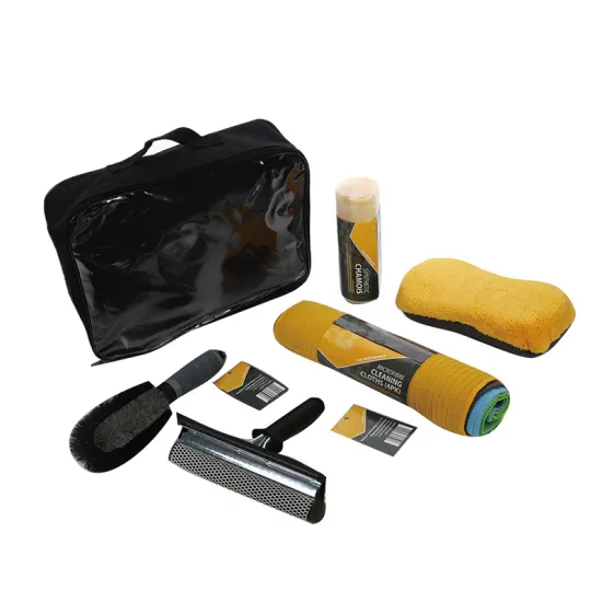 8-Piece All-Purpose Portable Car Wash Tool Kit for Auto Detail Cleaning