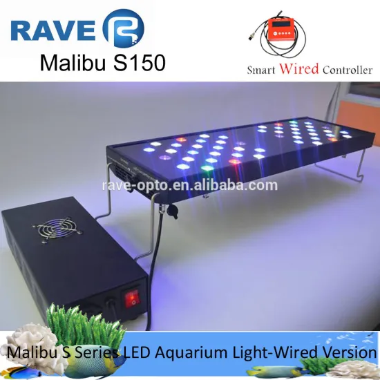 LED Aquarium Lights Programmable for Reef Tanks Plants 150W