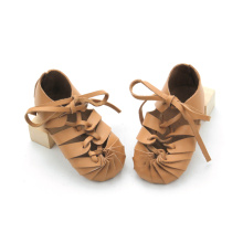 Wholesales Leather Roman Baby Sandals Summer