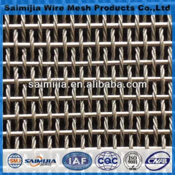 Metal fabrics architectural decoration mesh copper fabric