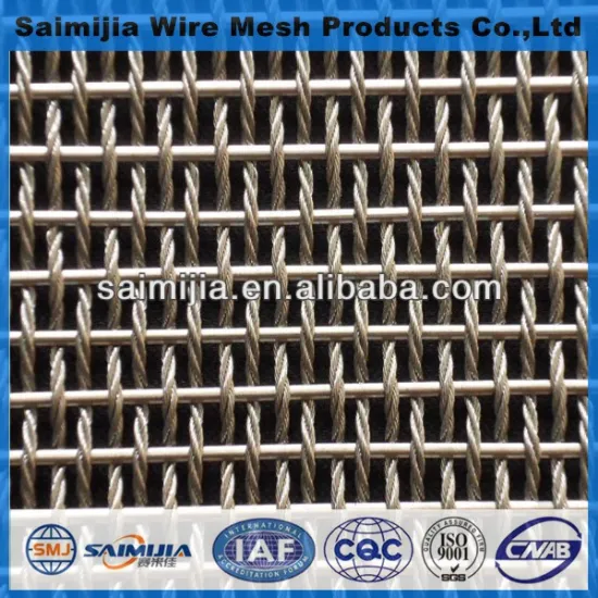 Metal fabrics architectural decoration mesh copper fabric