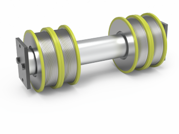 Integrated Elevator Counter Pulley