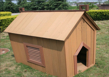 WPC/Wood Plastic Composite Hundehütte