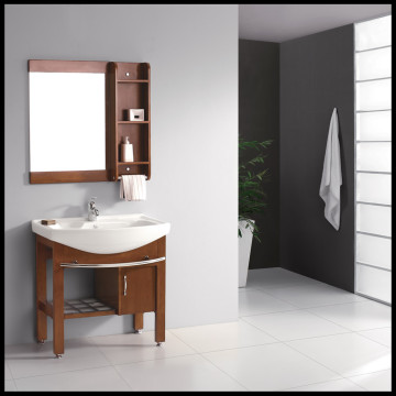 Modern Wall Bathroom Cabinet with Mirror