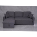 Letto futon in tessuto tira convertibile