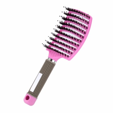Hot Sale Comfortable Hair Comb Brush Hair Scalp Massage Comb Hairbrush Nylon Women Wet Curly Detangle Hair Brush for Salon Hair