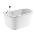 Small Jetted Bathtub Baby Freestanding Acrylic Whirlpool Bathtub