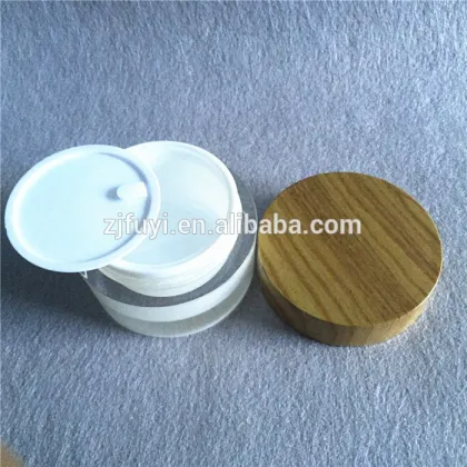 Bamboo cream jar, wooden cosmetic jars