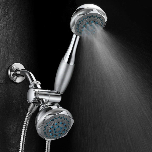 Led Shower Head New design 6+6 functions water shower set with button switch Supplier