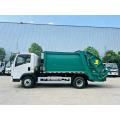4x2 dizel kompaktör çöp kamyonu