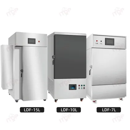 Industrial Liquid Nitrogen Freezer -196℃ Cryogenic Freezer for Quick Frozen Food Storage
