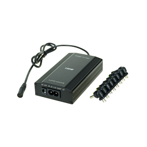 120W Universal Laptop Adapter with Car Charger