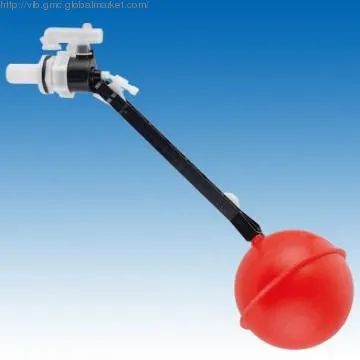 Toilet flushing mechanism of toilet ball cock fill valve