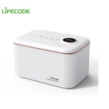 Mini ultrasonic cleaner with UVC sterilization