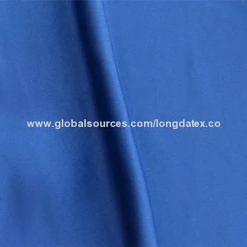 Flame-retardant satin weave fabric for making clothes, 100% polyester, high quality
