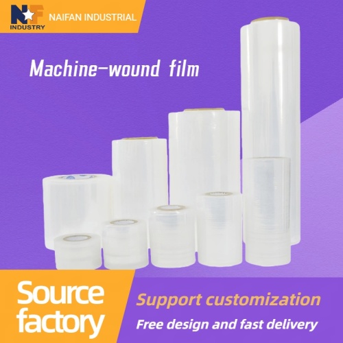 Прочная предварительно растянутая упаковочная пленка для машинного использования