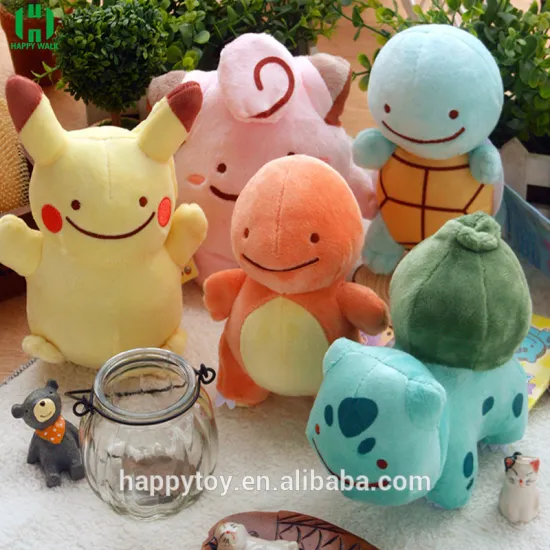 pokemon cartoon figure plush stuffed toys