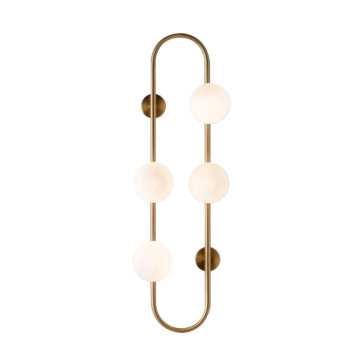 Glass Ball LED Wall Light for Bedroom Decoration