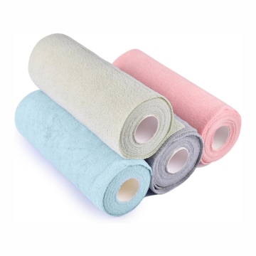 Customized Color Microfiber Towel Rolls for Kitchen Cleaning