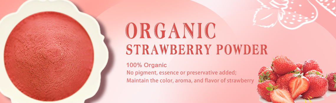 organic strawberry powder near me