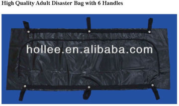 High Quality Adult Disaster body Bag with 6 Handles