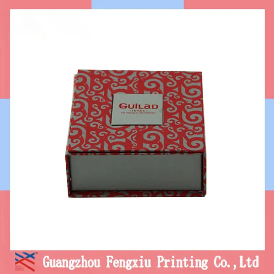 Custom Logo Printed Ring Box Wedding Paper Box