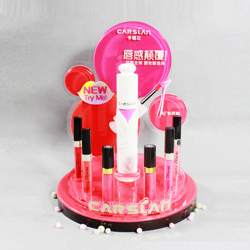 Round liquid lipstick stand holder