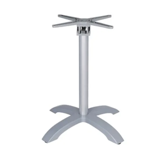 Grey Folding Aluminum Table Base