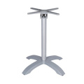 Good quality Grey folding aluminum table base bar table base