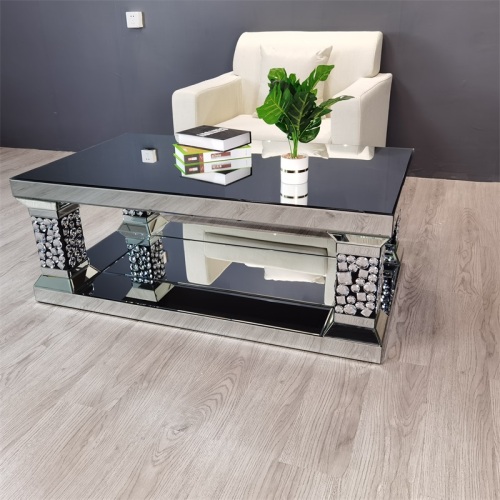 Muebles modernos para el hogar Mesa de café reflejada