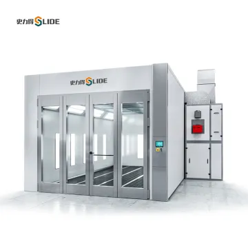 SLD powder paint booth for truck spray booth oven  paint cabin water based paint spray booth