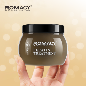 Romacy Moisture Collagen Shea Butter 헤어 크림 -500ml 유기농 각질 수리 마스크 건조, 손상된 머리카락