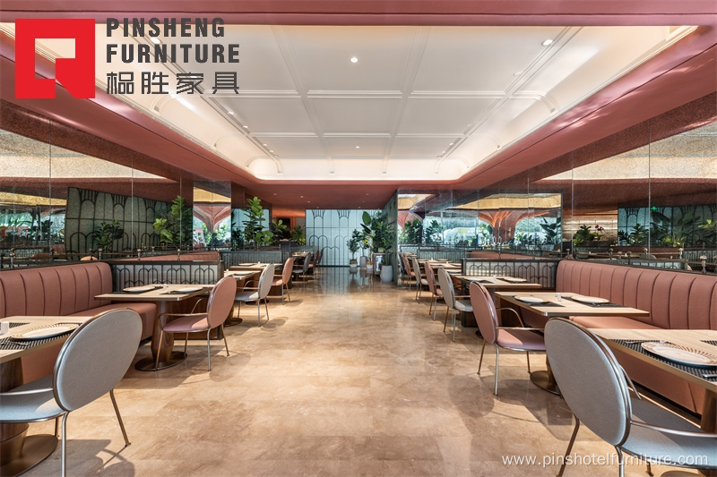 Restaurant and hotel furniture, high-end hotel furniture