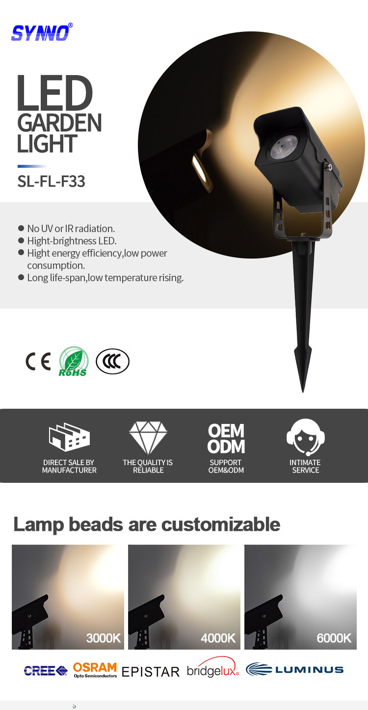 led garden spike lights