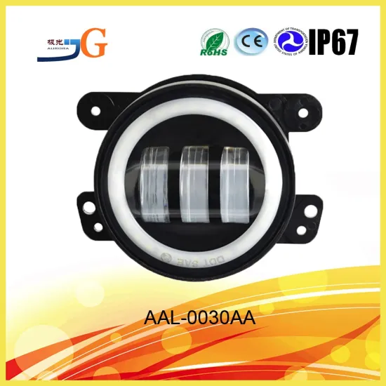 Motorcycle 30W Fog Light With Drl For Harley Jk Wrangler