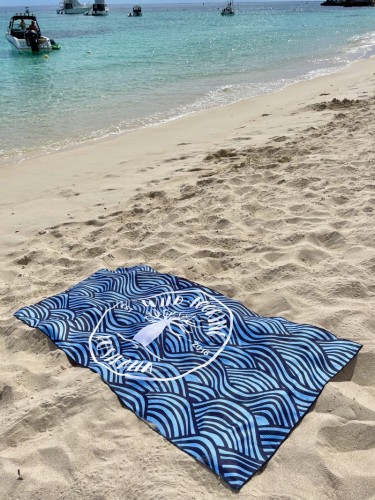 Quick Dry sand free microfiber beach towel oversized